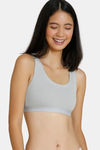 Zivame Girls Double Layered Non Wired 3/4Th Coverage Bra (Pack of 2) - Multicolor — thumbnail 2